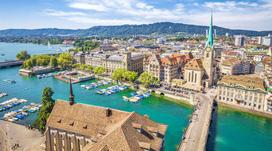 Mest populära biluthyrningserbjudanden i Zürich